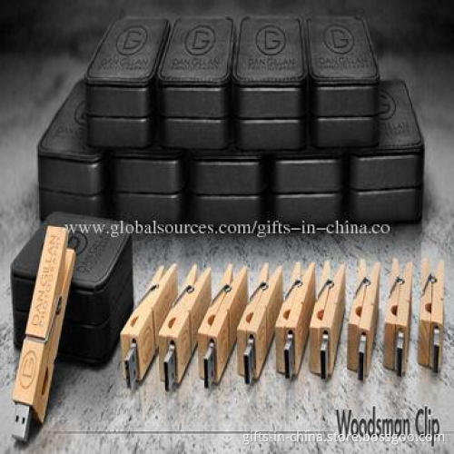 Wooden USB Flash Drive, More than 1,000,000 Times Data Encryption, Customized Logos